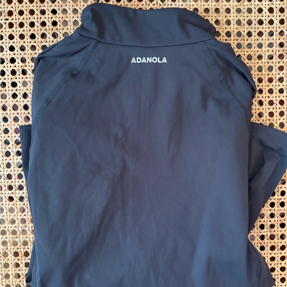 Adanola Ultimate Long Sleeve Quarter Zip Top - Graphite Grey - M - Picture 7 of 7